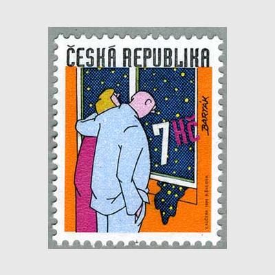 チェコ共和国 1999年窓枠から流れ込む夜景 日本切手 外国切手の販売 趣味の切手専門店マルメイト チェコ共和国 1999年窓枠から流れ込む夜景 日本切手 外国切手の販売 趣味の切手専門店マルメイト