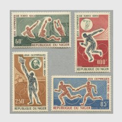 ニジェール 1964年東京オリンピック4種
