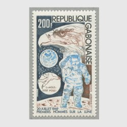 ガボン共和国 1970年人類初月面着陸５周年
