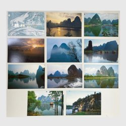 中国 風景はがき 1984年桂林の風景10種・国内用（商品番号No.1）