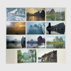 中国 風景はがき 1984年桂林の風景10種・国内用（商品番号No.2）