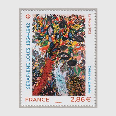 フランス 2022年美術切手セラフィーヌ・ルイ - 日本切手・外国切手の販売・趣味の切手専門店マルメイト