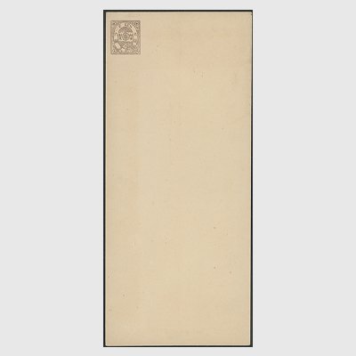 切手つき封筒・「郵便封皮」長形6銭 - 日本切手・外国切手の販売・趣味 