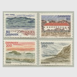 デンマーク 1979年北ユトランドの風景４種
