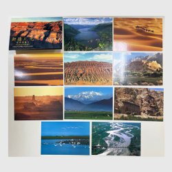 中国 風景はがき 1997年新疆の風景10種・国外用