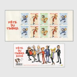フランス 2006年切手の日・切手帳