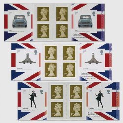 イギリス 2009年ブリティッシュデザインクラシック・切手帳