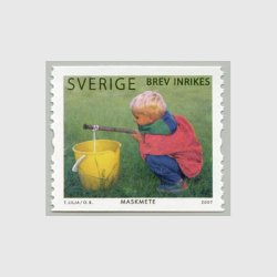 スウェーデン 2007年釣りする子供