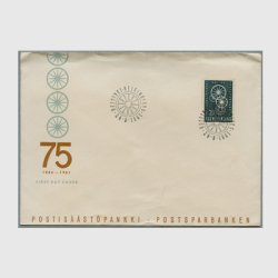 FDC・フィンランド 1961年郵便貯金75年