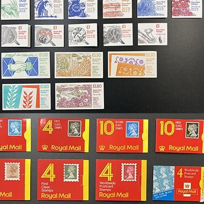 外国切手　イギリス ロイヤルメール 未使用切手帳　21種セット 外国切手イギリス ロイヤルメール 未使用切手帳21種セット