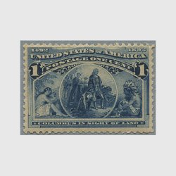 アメリカ 1893年世界コロンブス博覧会１セント