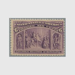 アメリカ 1893年世界コロンブス博覧会６セント