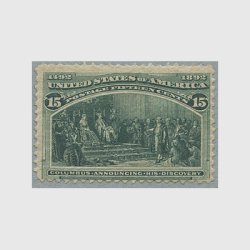 アメリカ 1893年世界コロンブス博覧会 15セント