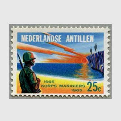 オランダ領アンチル諸島 1965年オランダ海兵隊300年 - 日本切手・外国切手の販売・趣味の切手専門店マルメイト