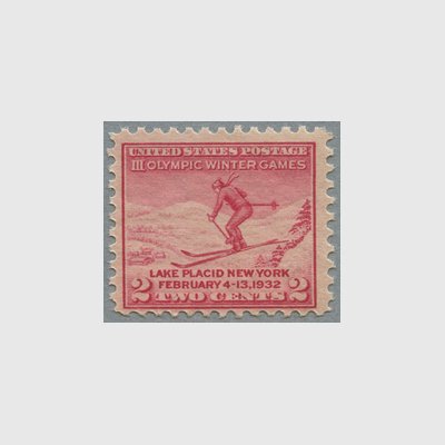 アメリカ 1932年レークプラシッド冬季オリンピック - 日本切手・外国