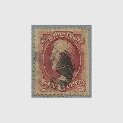 アメリカ 1870年６cリンカーン　スコットNo.148