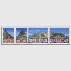 ジブラルタル 2007年ジブラルタルの岩４種連刷