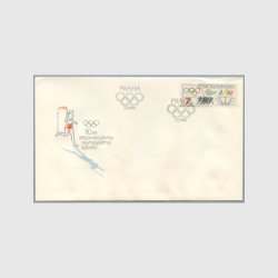 チェコFDC 1984年国際オリンピック委員会90年