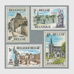 ベルギー 1977年観光・ジャンブルーの廷吏の家など４種