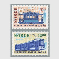 ノルウェー 1994年電気トラム100年２種