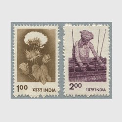 インド 1980年コットンと織工２種