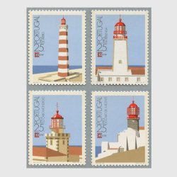 ポルトガル 1987年灯台４種