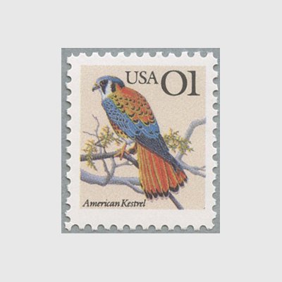 アメリカ 1991年アメリカチョウゲンボウ「01」表示 - 日本切手・外国切手の販売・趣味の切手専門店マルメイト