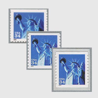アメリカ 2001年自由の女神・34c - 日本切手・外国切手の販売・趣味の切手専門店マルメイト