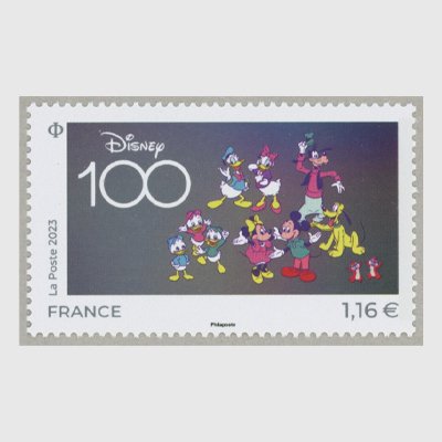 フランス 2023年ディズニー創立100年 - 日本切手・外国切手の販売