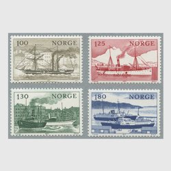 ノルウェー 1977年沿岸航路４種