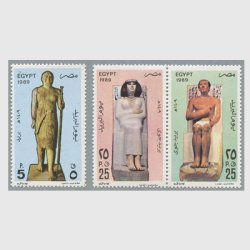 エジブト 1989年切手の日３種