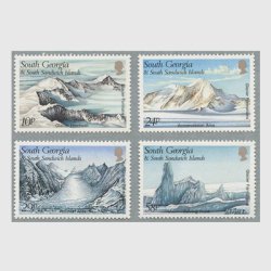 サウスジョージア 1989年氷河４種