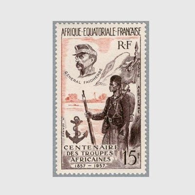 3106 外国切手 ニューカレドニア 1905年フランス領植民地切手 田型