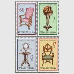 (おまとめ済み)外国未使用切手　チェコ共和国　2004年　乳母車　3枚 チェコ共和国 2004年クラシックベビーカー3種 - 趣味の切手専門
