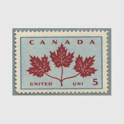 カナダ 1964年赤いメープルリーフ