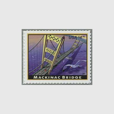 アメリカ 10年マキナック橋 優先切手 日本切手 外国切手の販売 趣味の切手専門店マルメイト