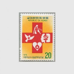 韓国 1975年赤十字70年