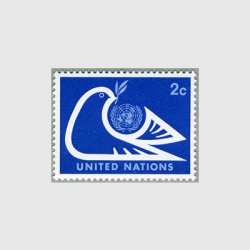 国連 1974年国連エンブレムとハト