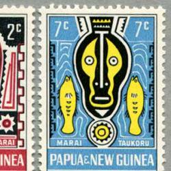 パプアニューギニア 1966年エレマ族神話より4種