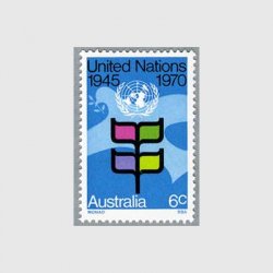 オーストラリア 1970年国連25年