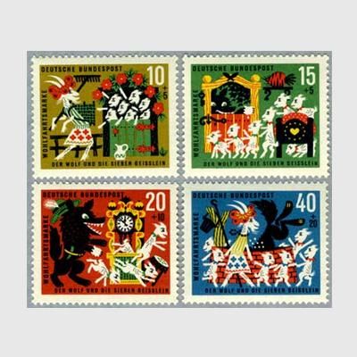 3182 外国切手 ドイツ 1970年代 動物シリーズ 12種 未使用