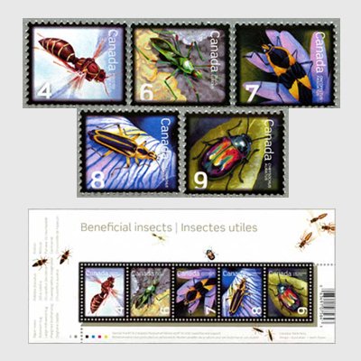 カナダ 2010年昆虫 - 日本切手・外国切手の販売・趣味の切手専門店マルメイト