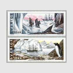 スウェーデン 2002年オットー・ノルデンショルドの北極圏探査2種
