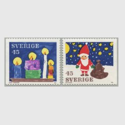 スウェーデン 1972年クリスマスサンタなど２種