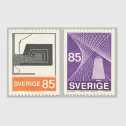 スウェーデン 1974年織物と製糸工場2種