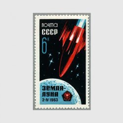 ソ連 1963年月に向うルナ4号