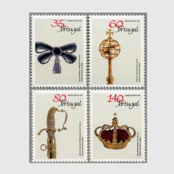 ポルトガル 1991年王室の宝飾品４種