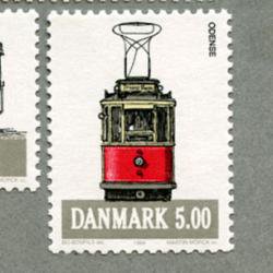 デンマーク 1994年路面電車4種