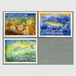 リヒテンシュタイン 1976年野生動物基金4種 - 日本切手・外国