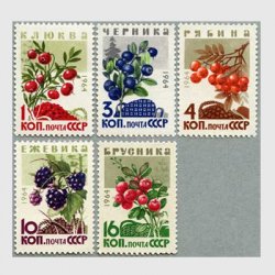 ソ連 1964年クランベリーなど5種